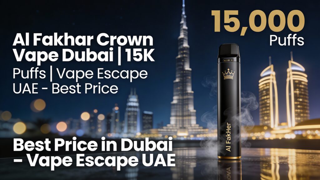 buy online al fakhar crown dubai mall UAE at vape scape shop