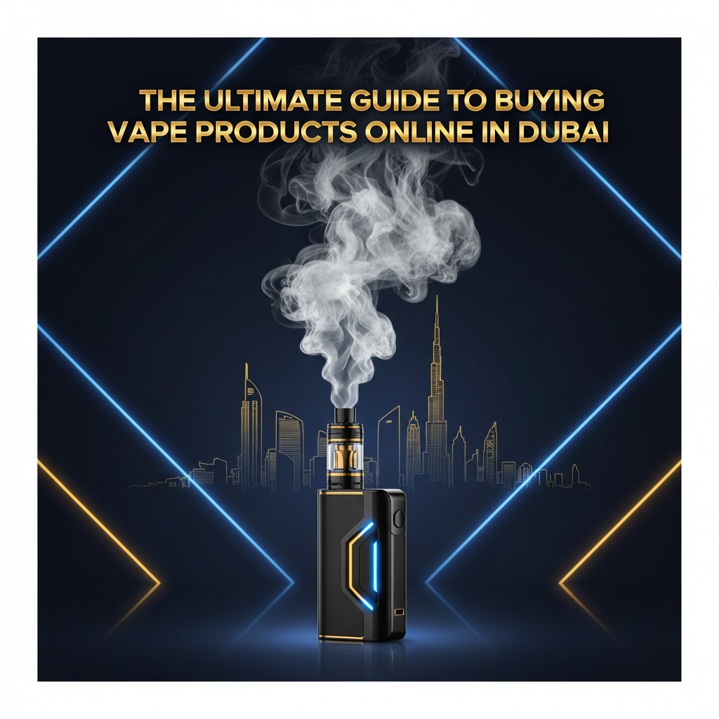 Ultimate guide to buying vape products online in Dubai with authentic vapes and fast delivery