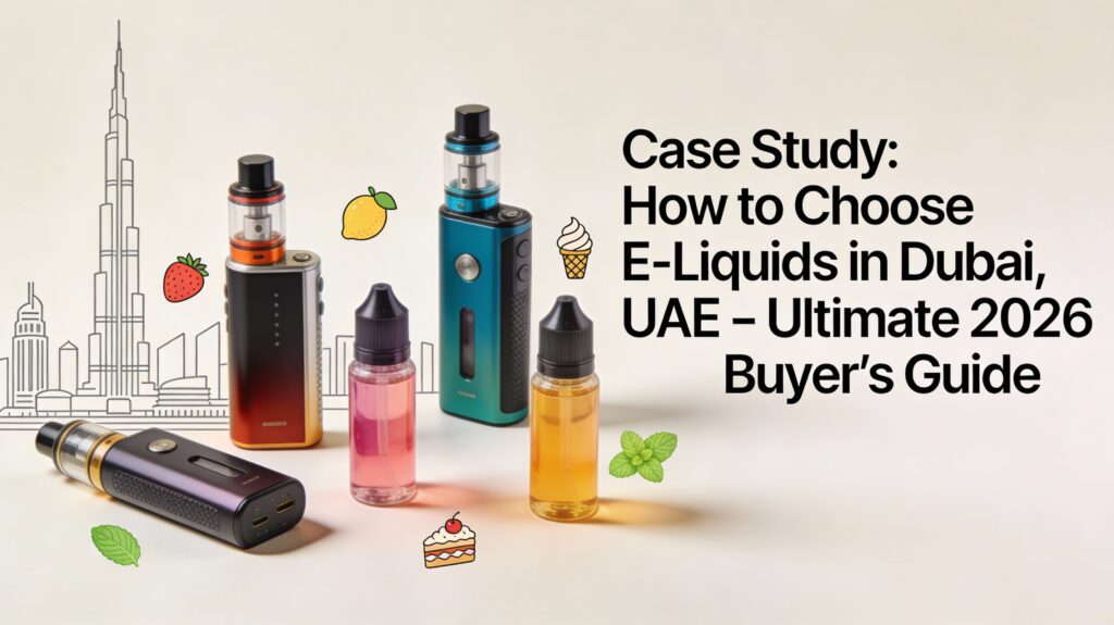 choose e-liquids dubai uae vaping guide