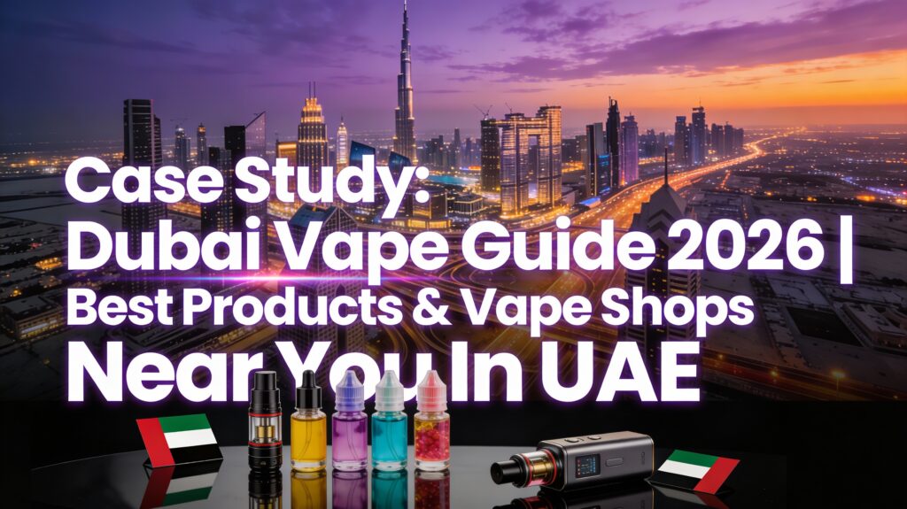 Dubai vape guide 2026 showing best vape products and trusted vape shops across UAE
