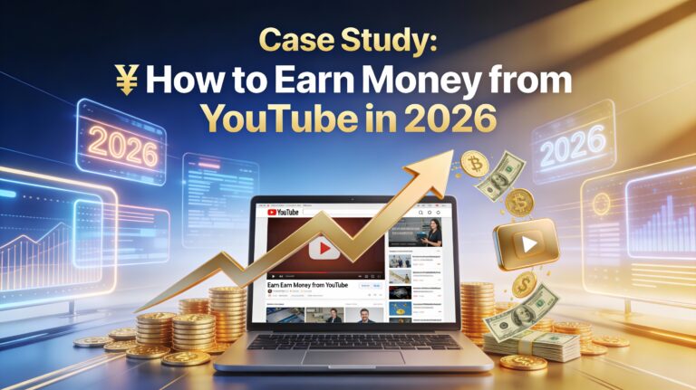 💰 How to Earn Money from YouTube in 2026 (Real & Sustainable Monetization Methods)